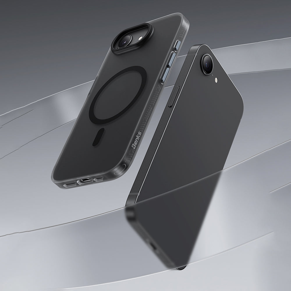 iPhone 16E Kılıf M-safe Şarj Özellikli Benks Lucid Armor Kılıf