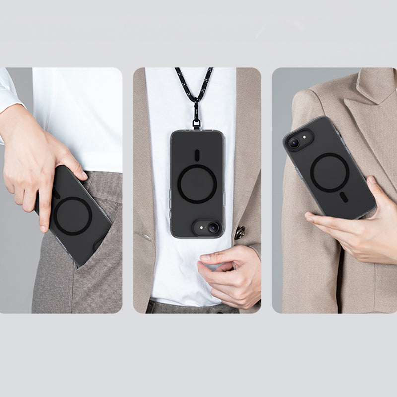 iPhone 16E Kılıf M-safe Şarj Özellikli Benks Lucid Armor Kılıf