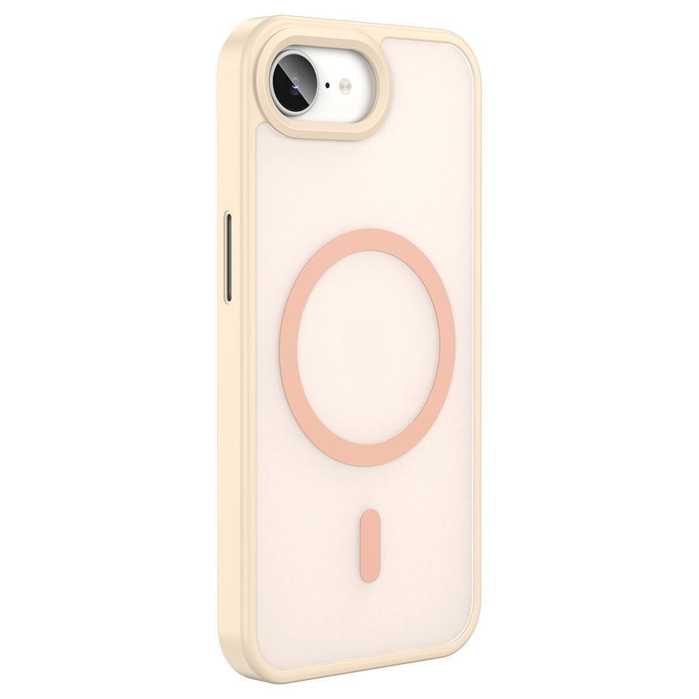 iPhone 16E Kılıf M-safe Şarj Özellikli Mat Arka Yüzey Zore Sio Kılıf