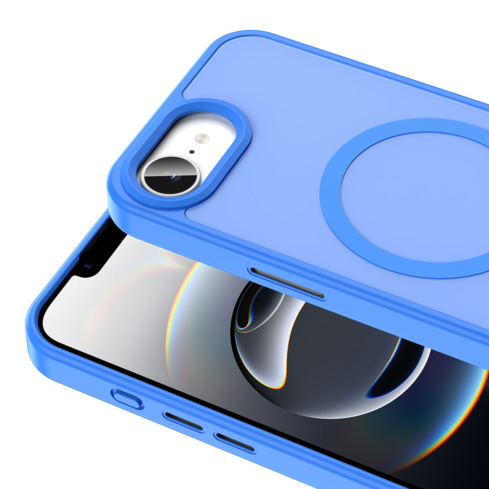 iPhone 16E Kılıf M-safe Şarj Özellikli Mat Arka Yüzey Zore Sio Kılıf