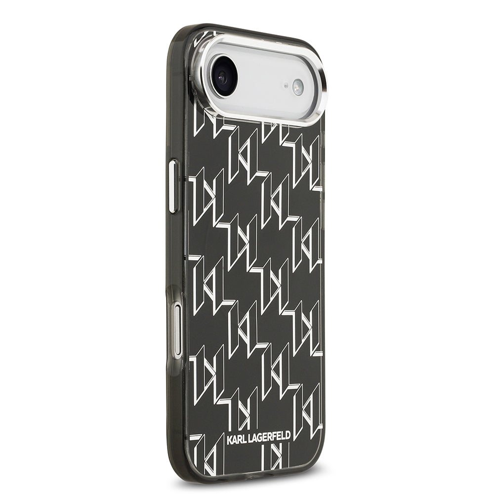 iPhone 17 Air Kılıf Orijinal Lisanslı M-safe Şarj Özellikli Karl Lagerfeld IML Baskılı Monogram Dizayn Kılıf