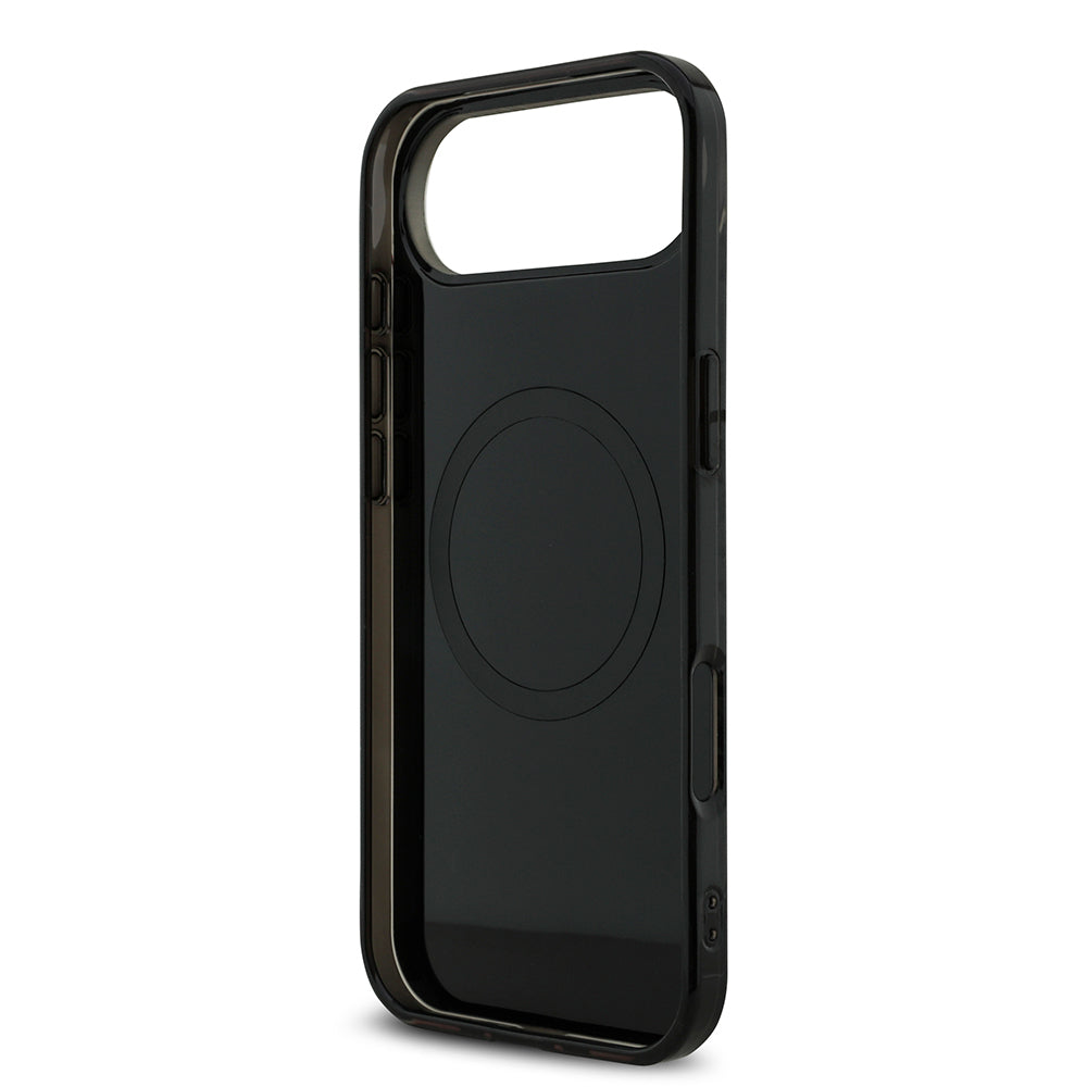 iPhone 17 Air Kılıf AMG Orijinal Lisanslı M-safe Şarj Özellikli Çift Katmanlı Kırmızı Çapraz Çizgili Kılıf