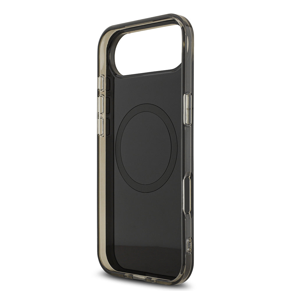 iPhone 17 Air Kılıf AMG Orijinal Lisanslı M-safe Şarj Özellikli IML Baskı Logolu Çift Katmanlı Bow Lines Kılıf