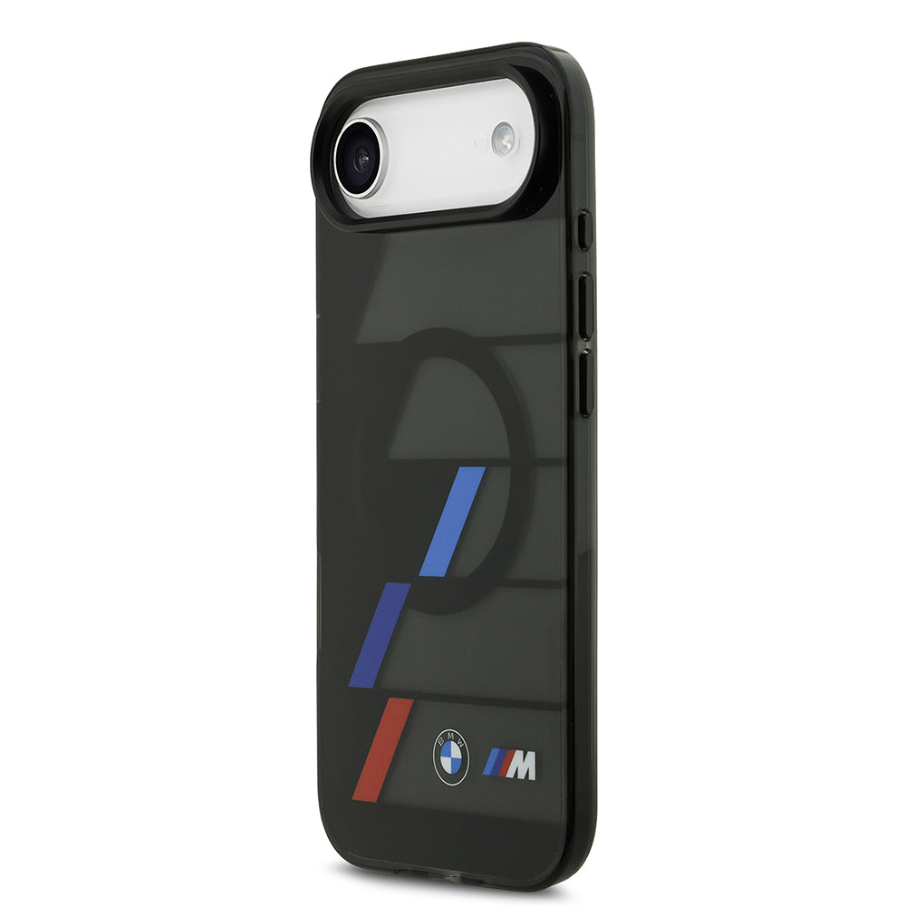 iPhone 17 Air Kılıf BMW Orijinal Lisanslı M-safe Şarj Özellikli IML Baskılı Üç Renkli M Dizayn Kılıf