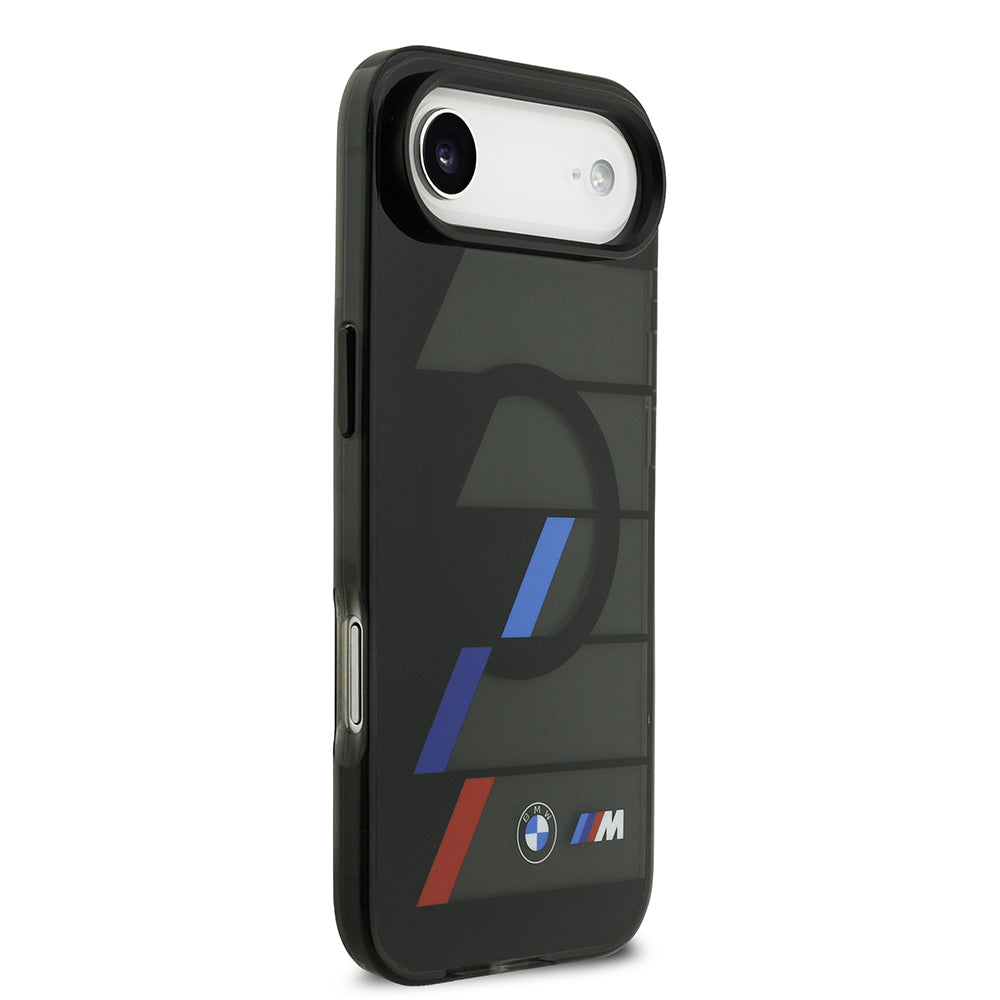 iPhone 17 Air Kılıf BMW Orijinal Lisanslı M-safe Şarj Özellikli IML Baskılı Üç Renkli M Dizayn Kılıf