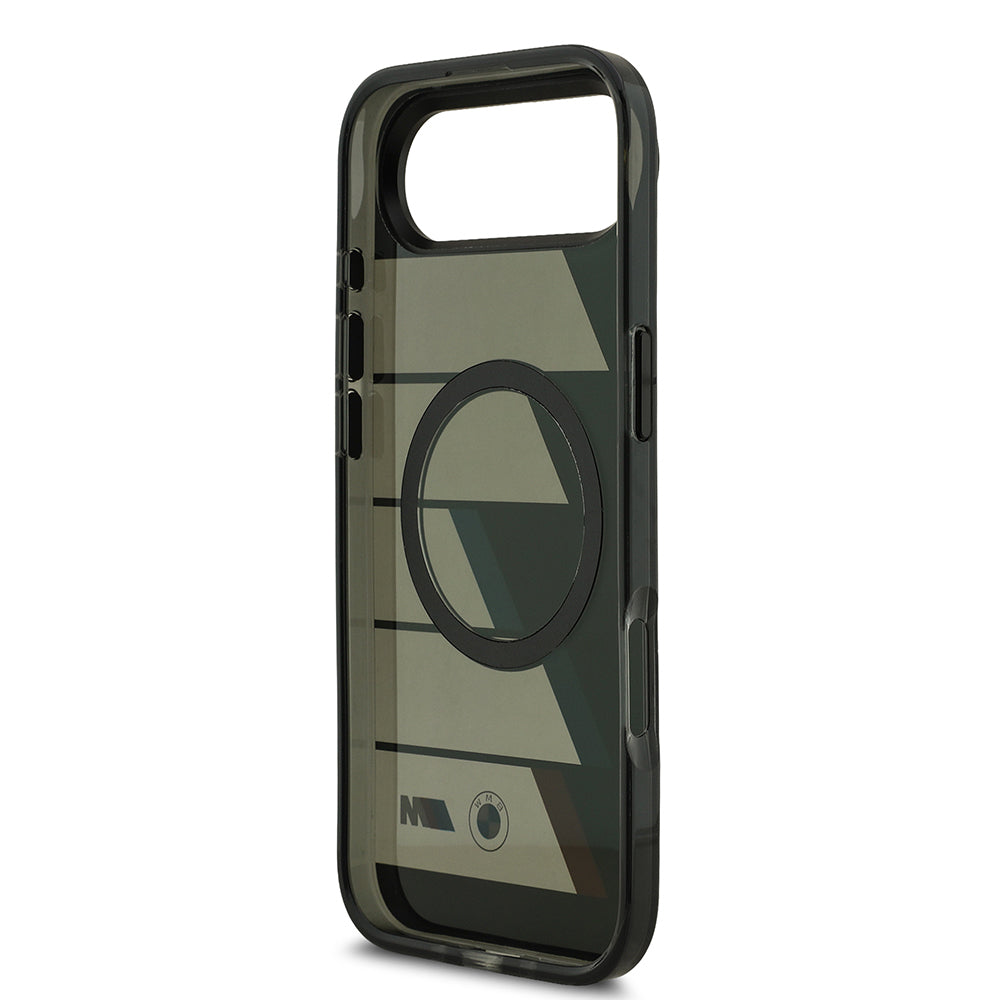 iPhone 17 Air Kılıf BMW Orijinal Lisanslı M-safe Şarj Özellikli IML Baskılı Üç Renkli M Dizayn Kılıf