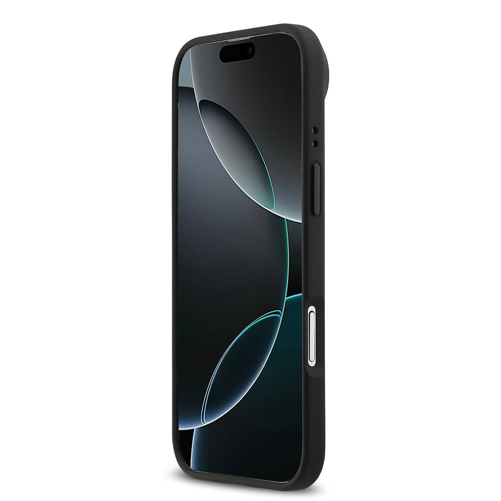 iPhone 17 Air Kılıf BMW Orijinal Lisanslı M-safe Şarj Özellikli Karbon Fiber Metal Logolu Kılıf