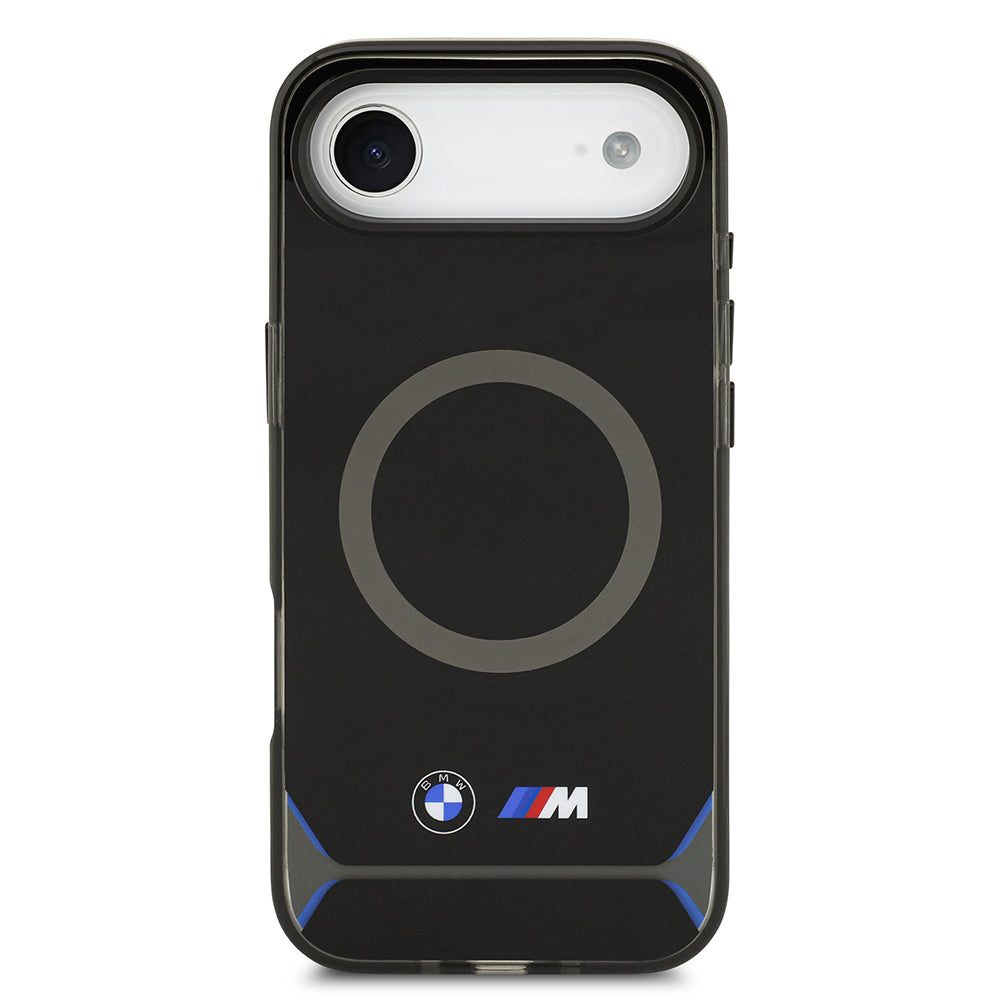 iPhone 17 Air Kılıf BMW Orijinal Lisanslı M-safe Şarj Özellikli Metal Buton Tasarımlı IML Baskılı M Dizayn Kılıf