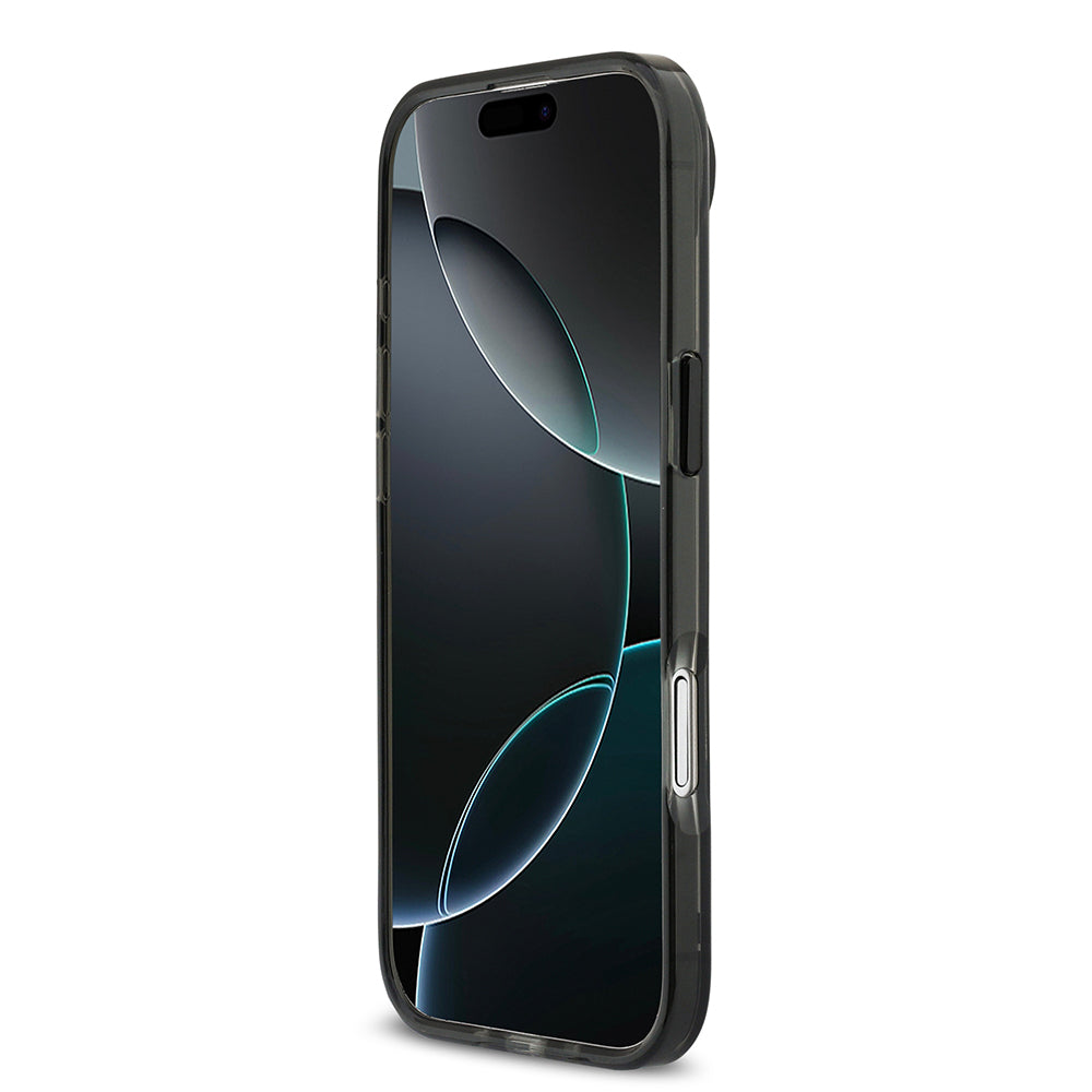 iPhone 17 Air Kılıf BMW Orijinal Lisanslı M-safe Şarj Özellikli Metal Buton Tasarımlı Tranparan M Dizayn Kılıf