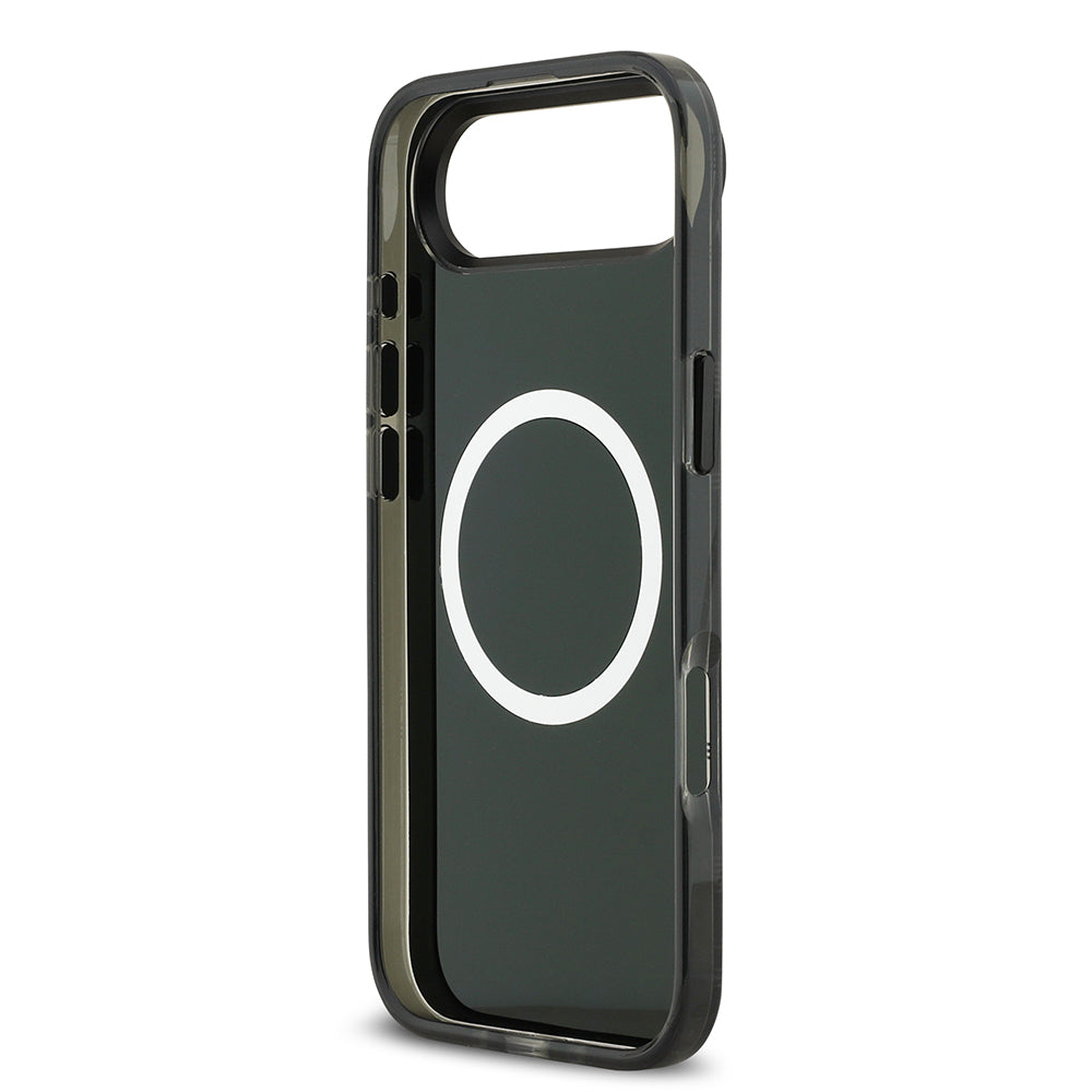 iPhone 17 Air Kılıf BMW Orijinal Lisanslı M-safe Şarj Özellikli Metal Kamera Butonlu Yatay Şeritli M Dizayn Kılıf