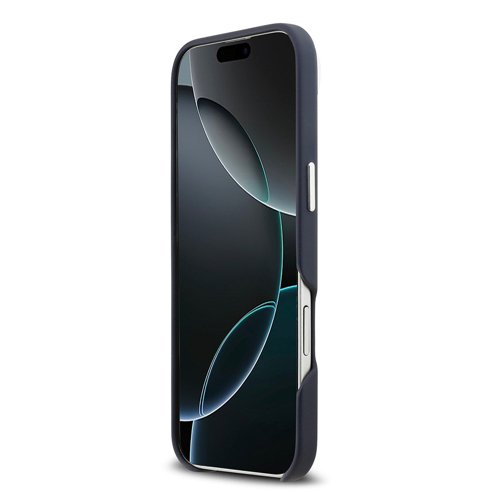 iPhone 17 Air Kılıf BMW Orijinal Lisanslı M-safe Şarj Özellikli Metal Logolu Tam Kaplama Deri Kılıf
