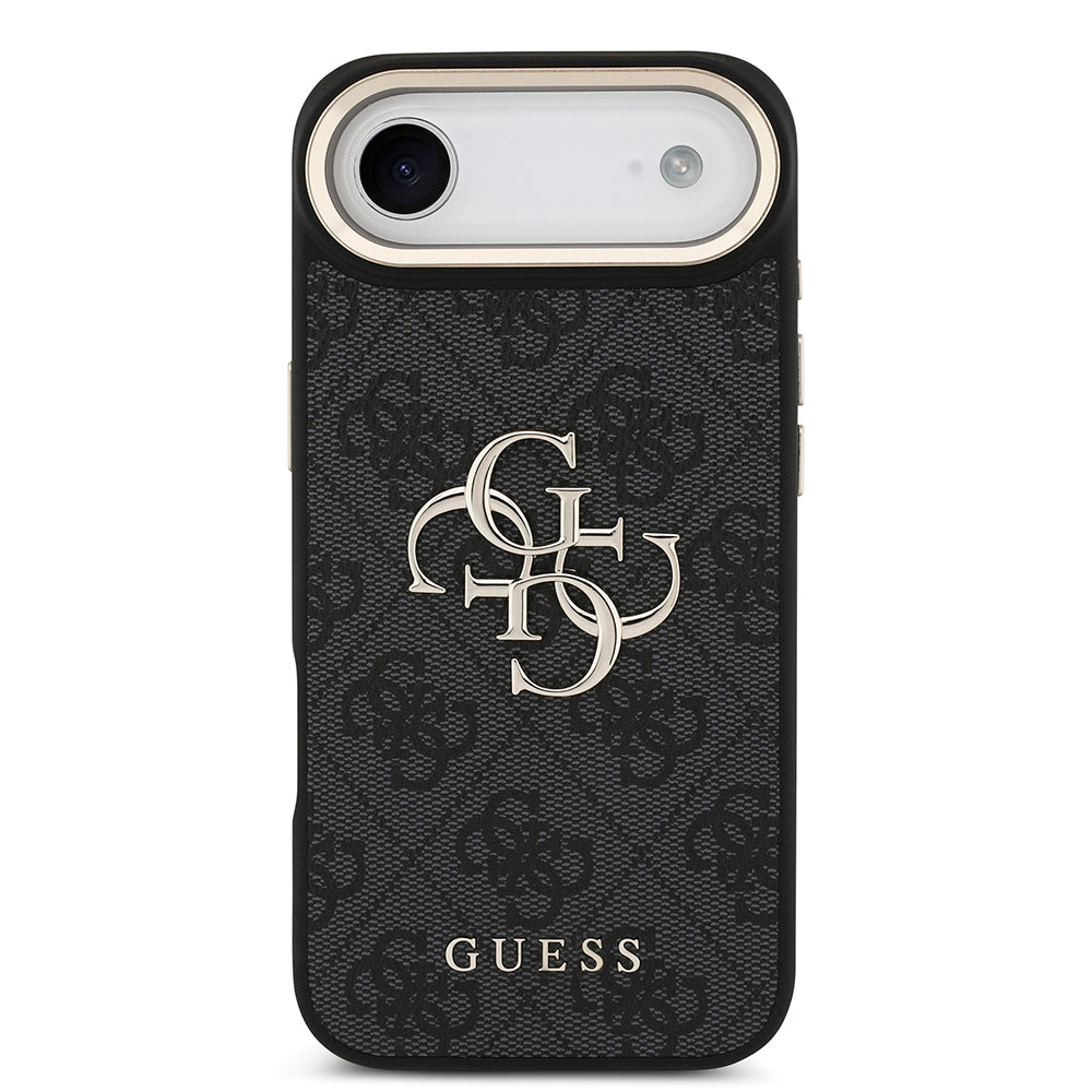 iPhone 17 Air Kılıf Guess Orijinal Lisanslı 4G Büyük Metal Logolu Kalın Askılı Kılıf