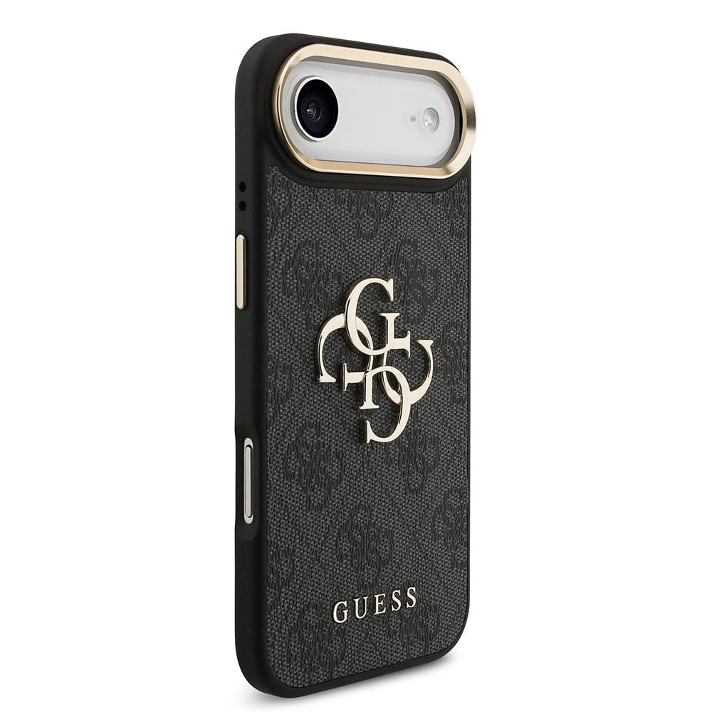 iPhone 17 Air Kılıf Guess Orijinal Lisanslı 4G Büyük Metal Logolu Kalın Askılı Kılıf