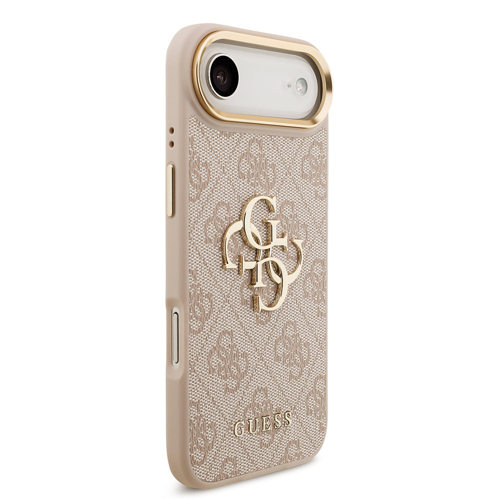 iPhone 17 Air Kılıf Guess Orijinal Lisanslı 4G Büyük Metal Logolu Kalın Askılı Kılıf