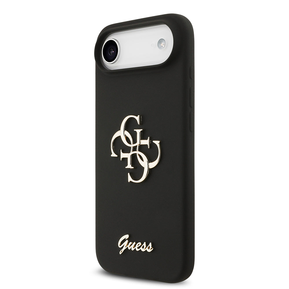 iPhone 17 Air Kılıf Guess Orijinal Lisanslı Grained Yazı Logolu Kılıf