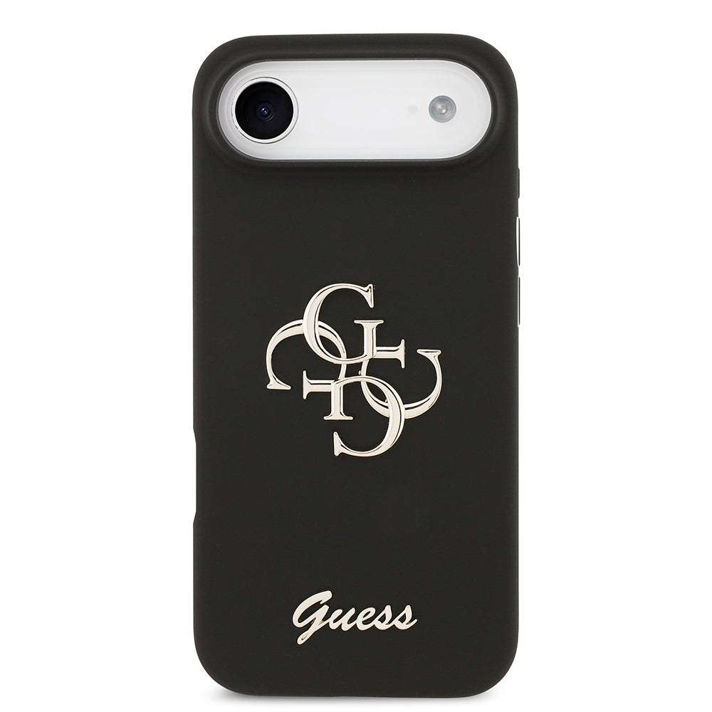 iPhone 17 Air Kılıf Guess Orijinal Lisanslı Grained Yazı Logolu Kılıf