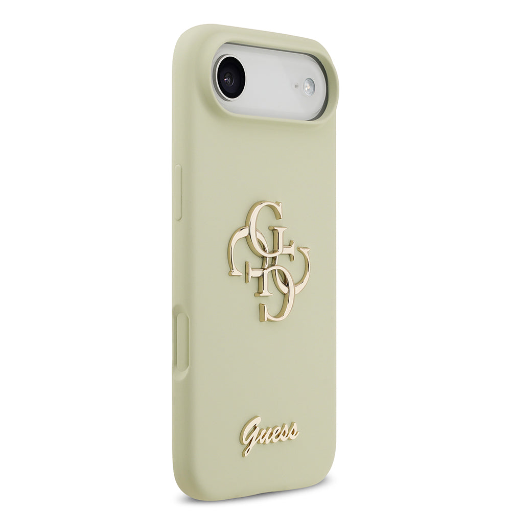 iPhone 17 Air Kılıf Guess Orijinal Lisanslı Grained Yazı Logolu Kılıf