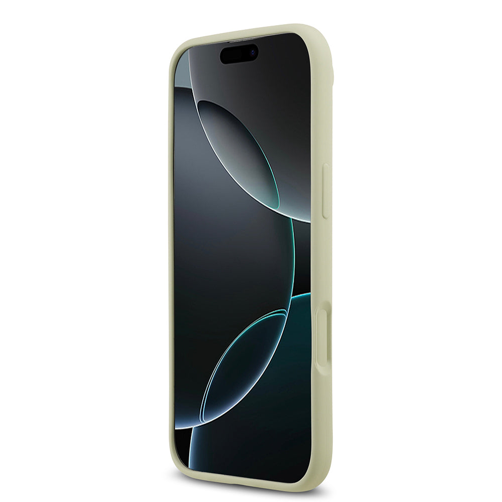 iPhone 17 Air Kılıf Guess Orijinal Lisanslı Grained Yazı Logolu Kılıf