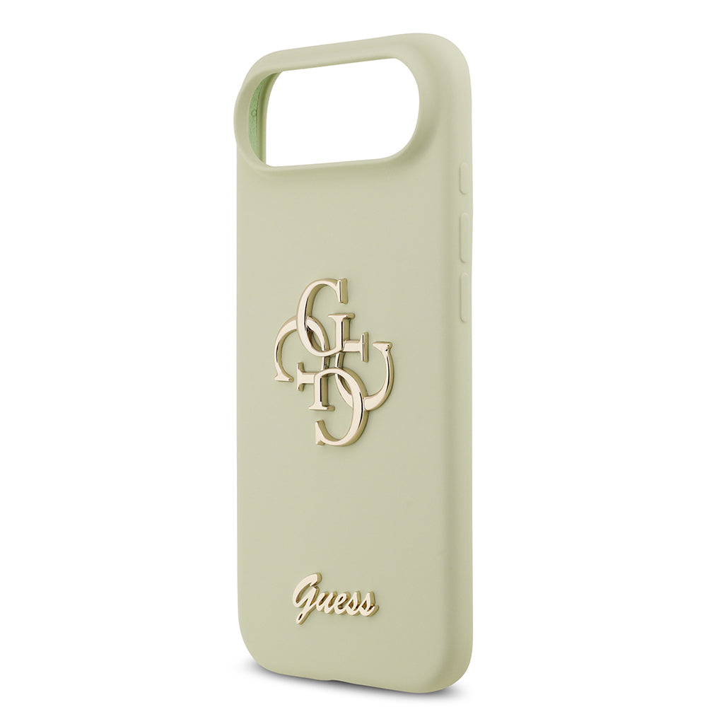 iPhone 17 Air Kılıf Guess Orijinal Lisanslı Grained Yazı Logolu Kılıf