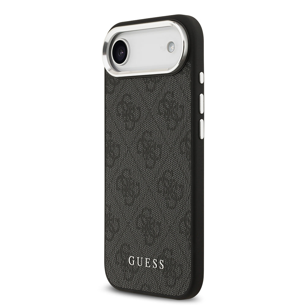 iPhone 17 Air Kılıf Guess Orijinal Lisanslı M-safe Şarj Özellikli 4G Klasik Yazı Logolu Kılıf