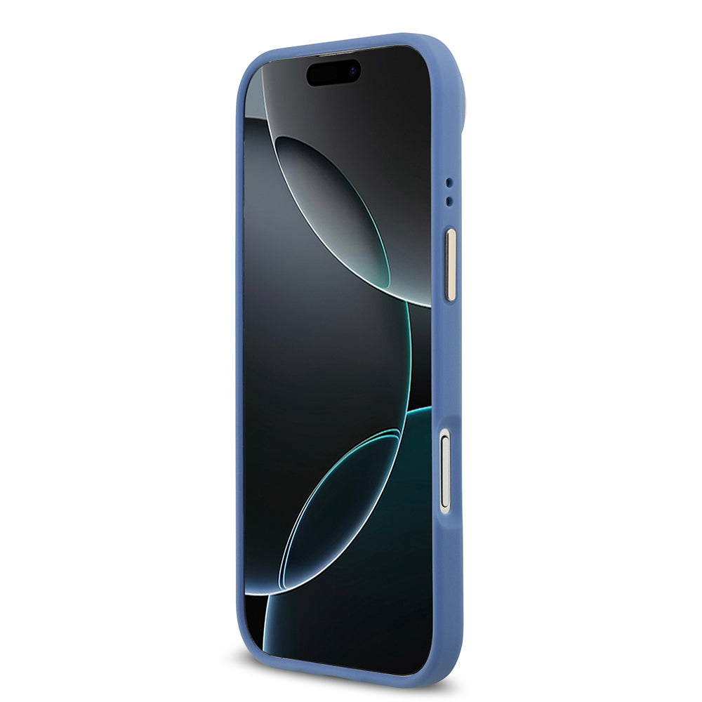 iPhone 17 Air Kılıf Guess Orijinal Lisanslı M-safe Şarj Özellikli Gold Metal Kamera Çerçeveli PU Deri 4G Desenli Yazı Logolu Kılıf