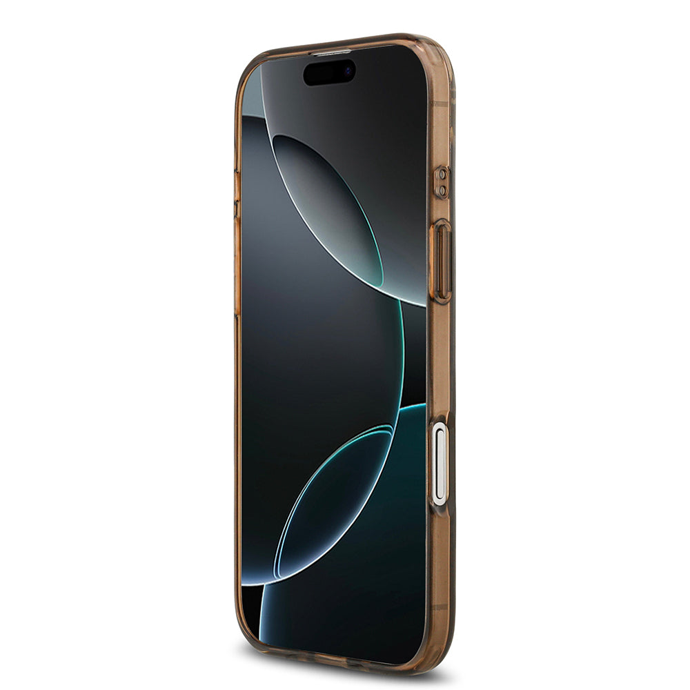 iPhone 17 Air Kılıf Guess Orijinal Lisanslı M-safe Şarj Özellikli IML Baskılı Klasik Logolu 4G Desenli Kılıf