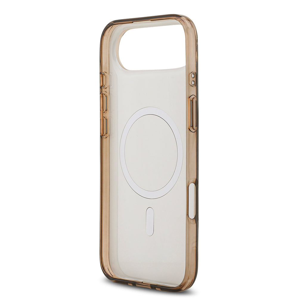 iPhone 17 Air Kılıf Guess Orijinal Lisanslı M-safe Şarj Özellikli IML Baskılı Klasik Logolu 4G Desenli Kılıf