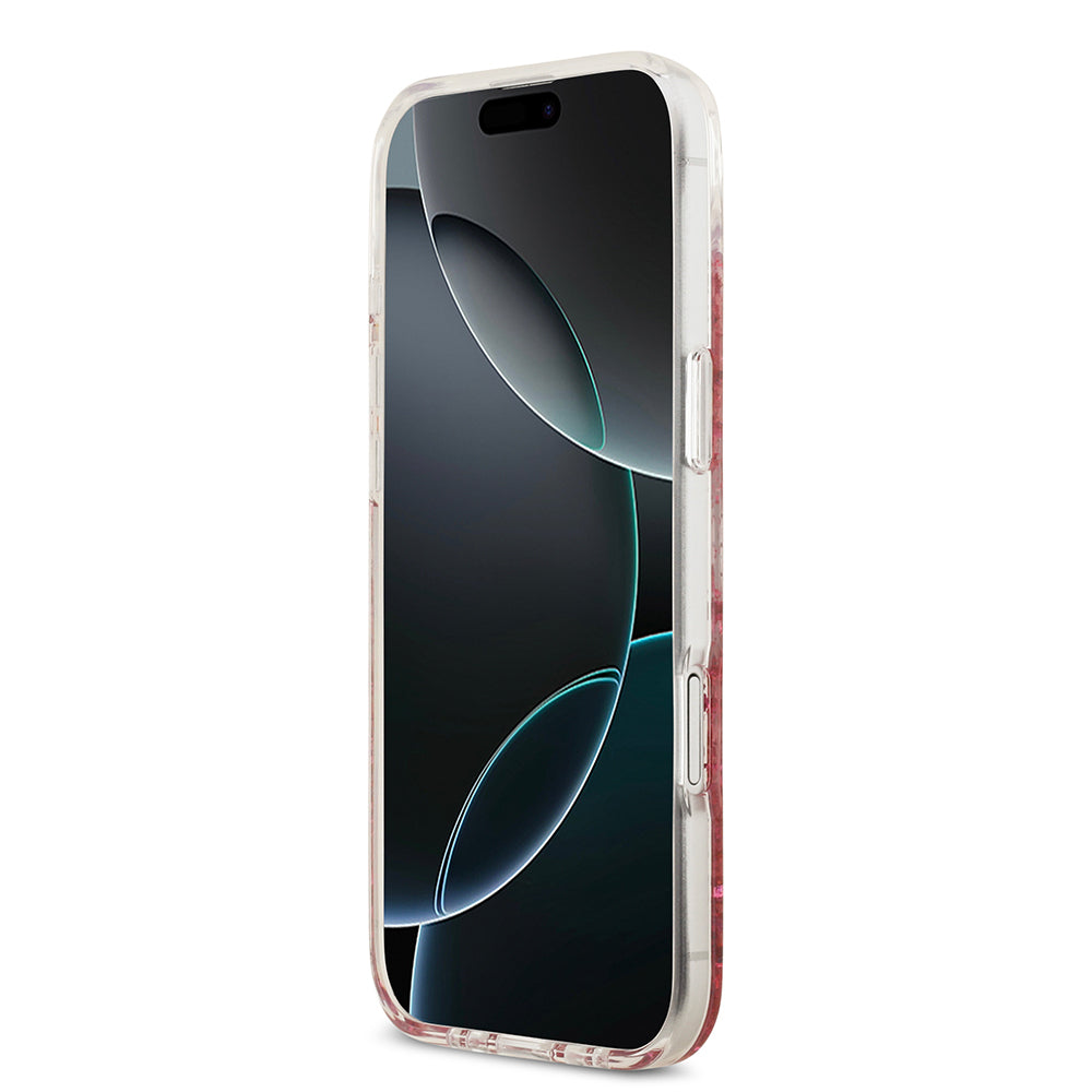 iPhone 17 Air Kılıf Guess Orijinal Lisanslı M-safe Şarj Özellikli Transparan Resin Bottom Kılıf