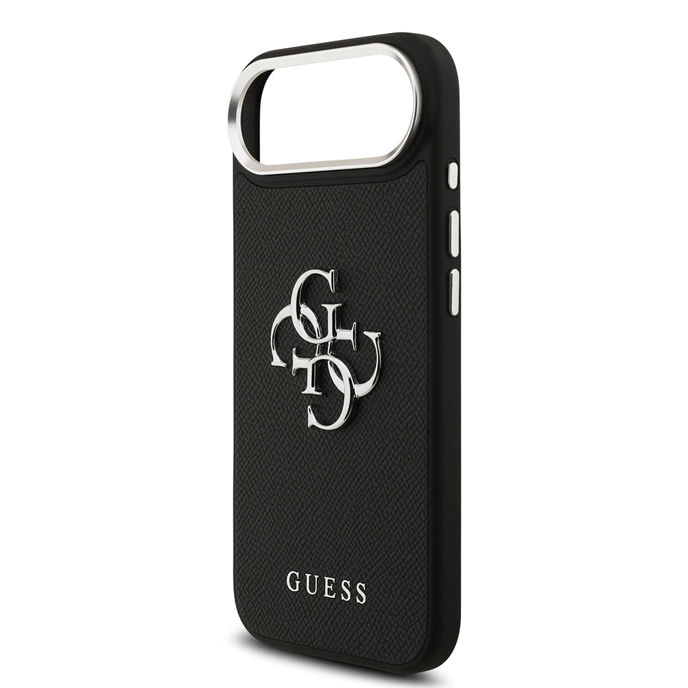 iPhone 17 Air Kılıf Guess Orijinal Lisanslı PU Deri 4G Büyük Metal Logo Dizaynlı Kılıf