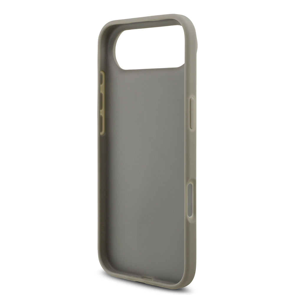 iPhone 17 Air Kılıf Guess Orijinal Lisanslı Taşlı Arka Yüzey Üçgen Logolu Kılıf