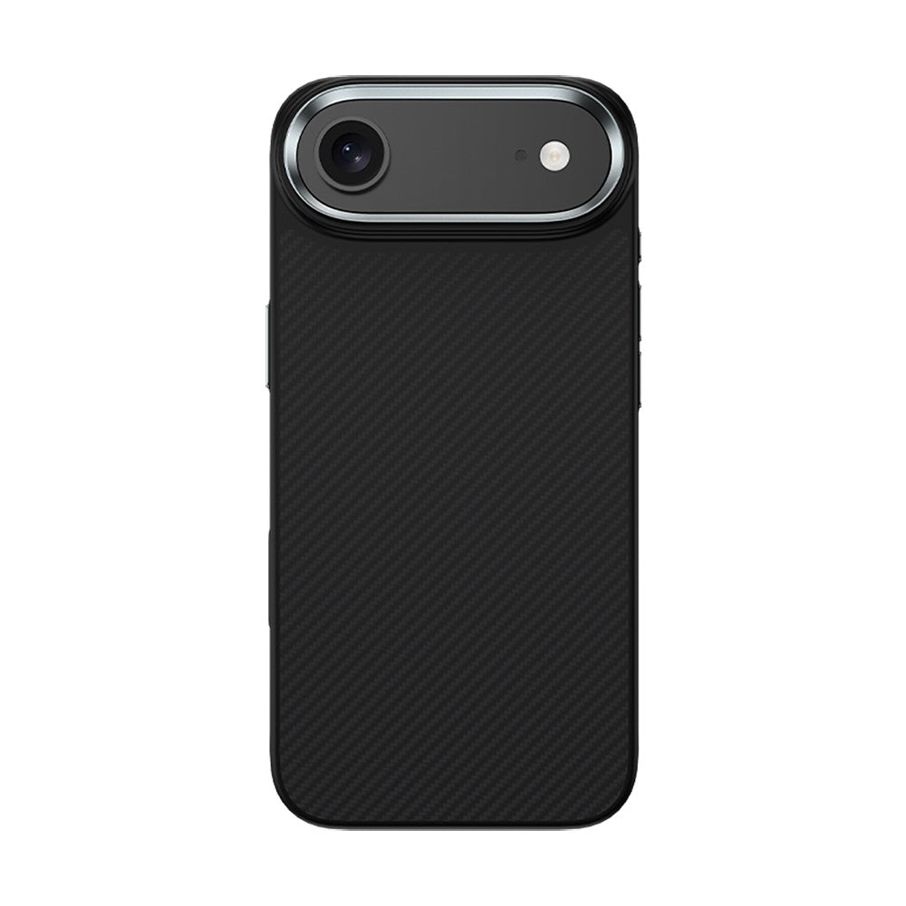 iPhone 17 Air Kılıf Karbon Fiber M-safe Şarj Özellikli Benks Hybrid ArmorPro 600D Kevlar Kılıf