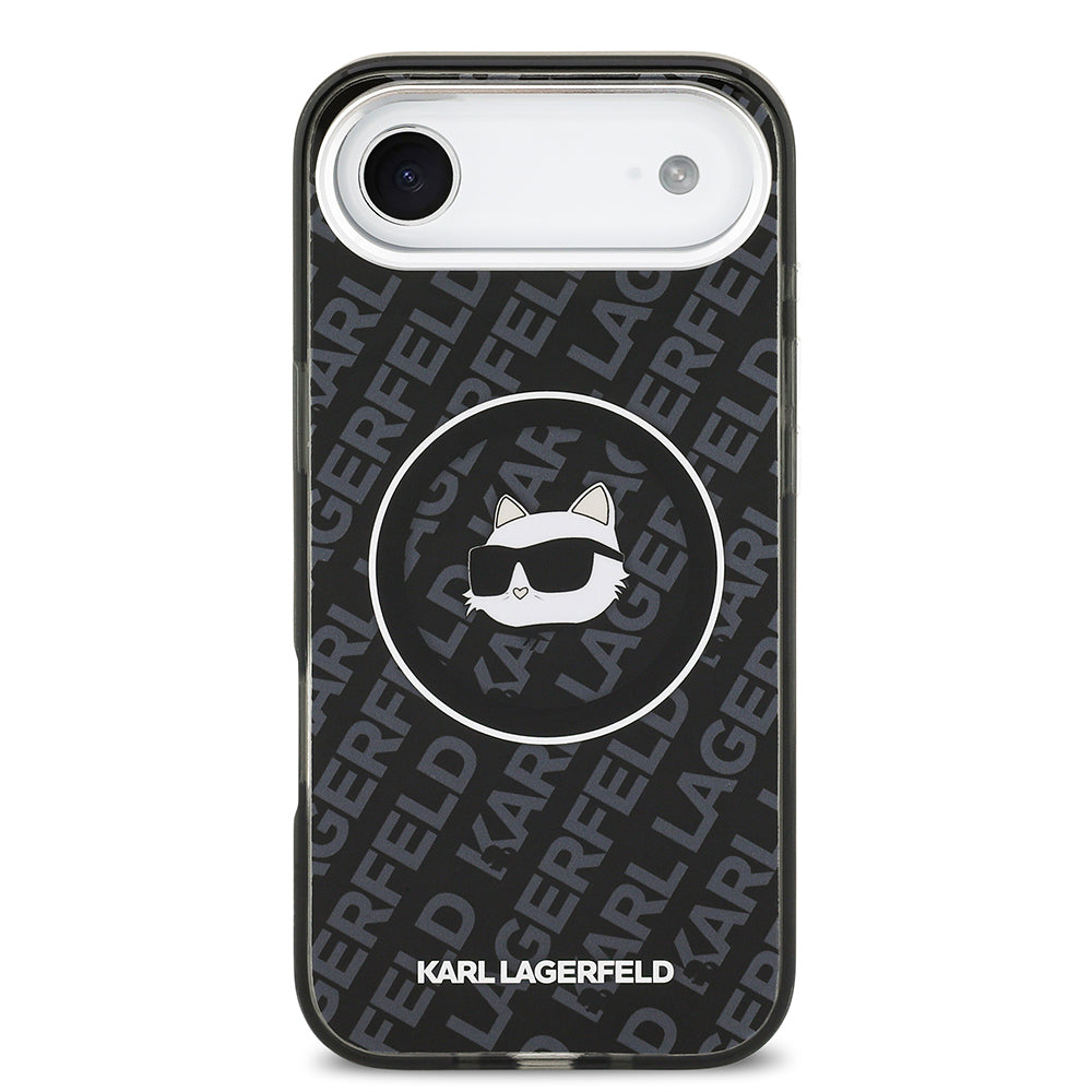 iPhone 17 Air Kılıf Karl Lagerfeld Orijinal Lisanslı IML Baskılı Choupette Heads Kılıf