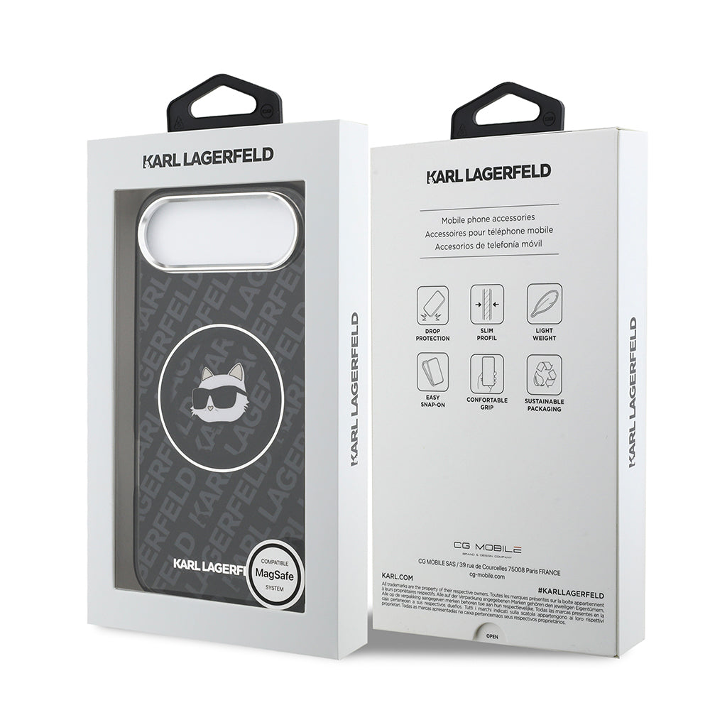 iPhone 17 Air Kılıf Karl Lagerfeld Orijinal Lisanslı IML Baskılı Choupette Heads Kılıf