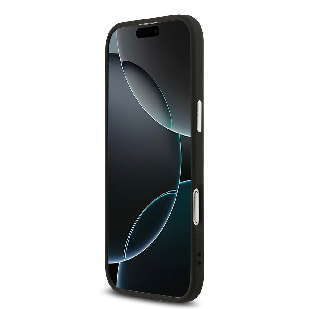 iPhone 17 Air Kılıf Karl Lagerfeld Orijinal Lisanslı M-safe Şarj Özellikli Metal Kamera ve Buton Tasarımlı Paris RSG PU Deri Kılıf