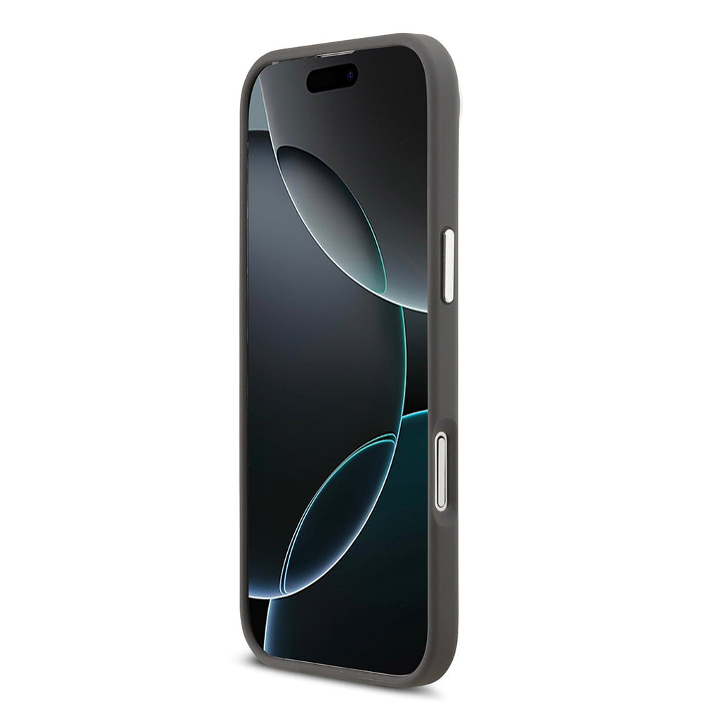 iPhone 17 Air Kılıf Karl Lagerfeld Orijinal Lisanslı Metal Logolu K&C Heads Pin Kılıf