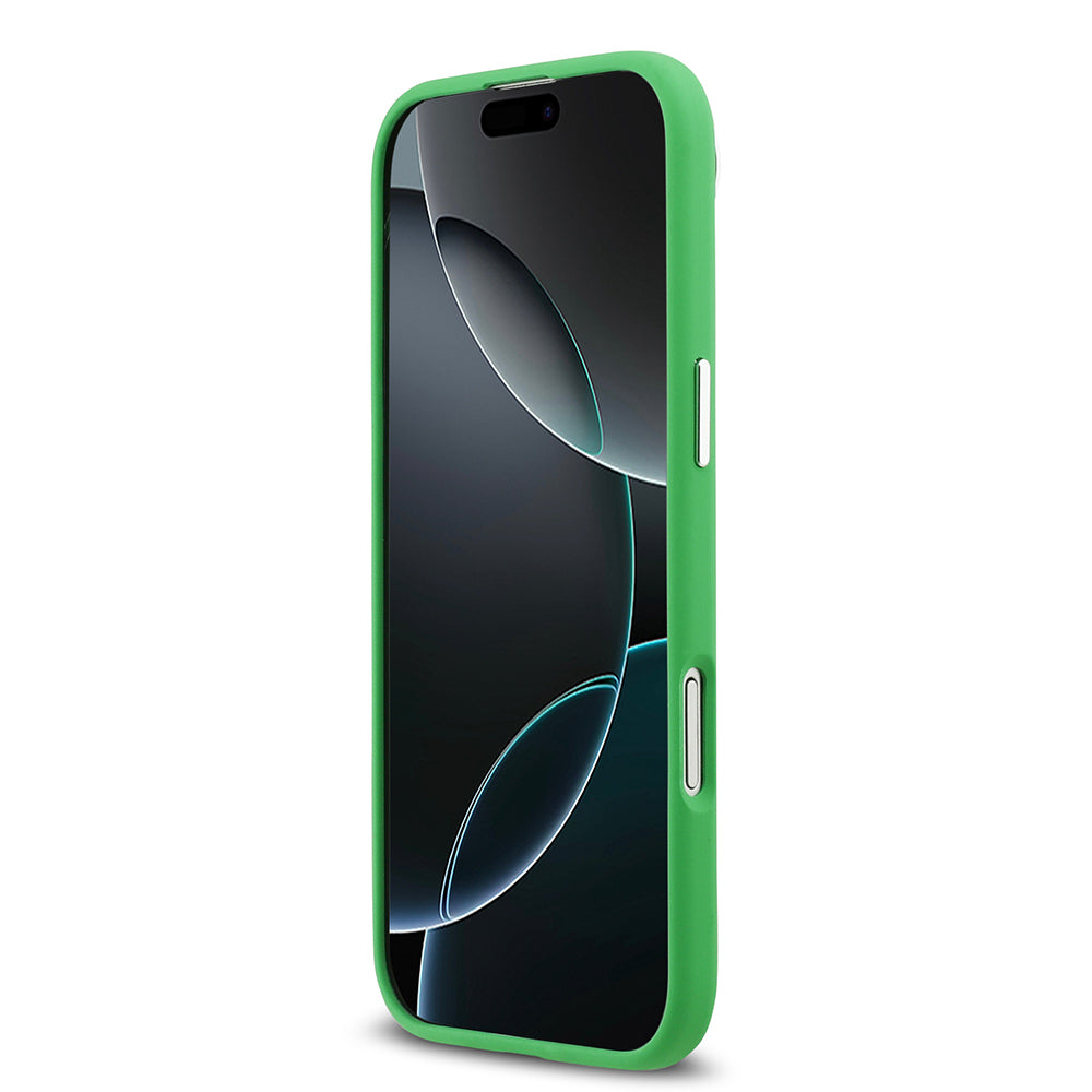 iPhone 17 Air Kılıf Lacoste Orijinal Lisanslı M-safe Şarj Özellikli İkonik Logolu Metal Kamera Çerçeveli Silikon Kılıf