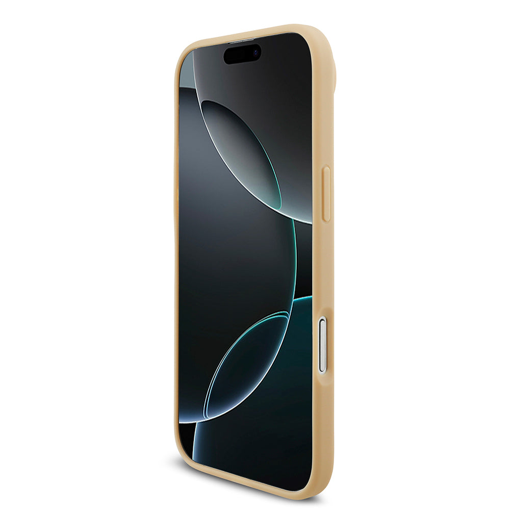 iPhone 17 Air Kılıf Lacoste Orijinal Lisanslı M-safe Şarj Özellikli PU Deri Tasarımlı Karışık Monogram Desenli Kılıf