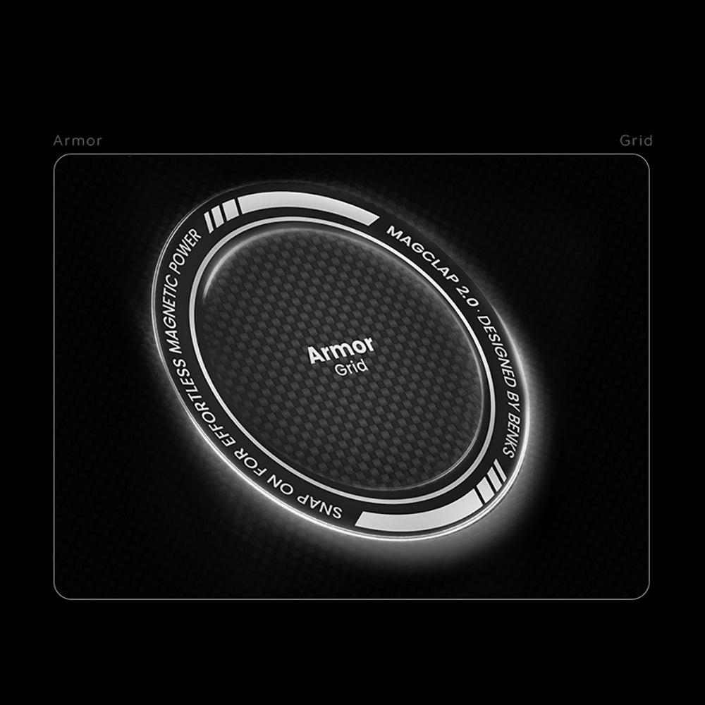 iPhone 17 Air Kılıf M-Safe Şarj Özellikli Benks ArmorAir ArmorGrid Serisi Kevlar Kılıf