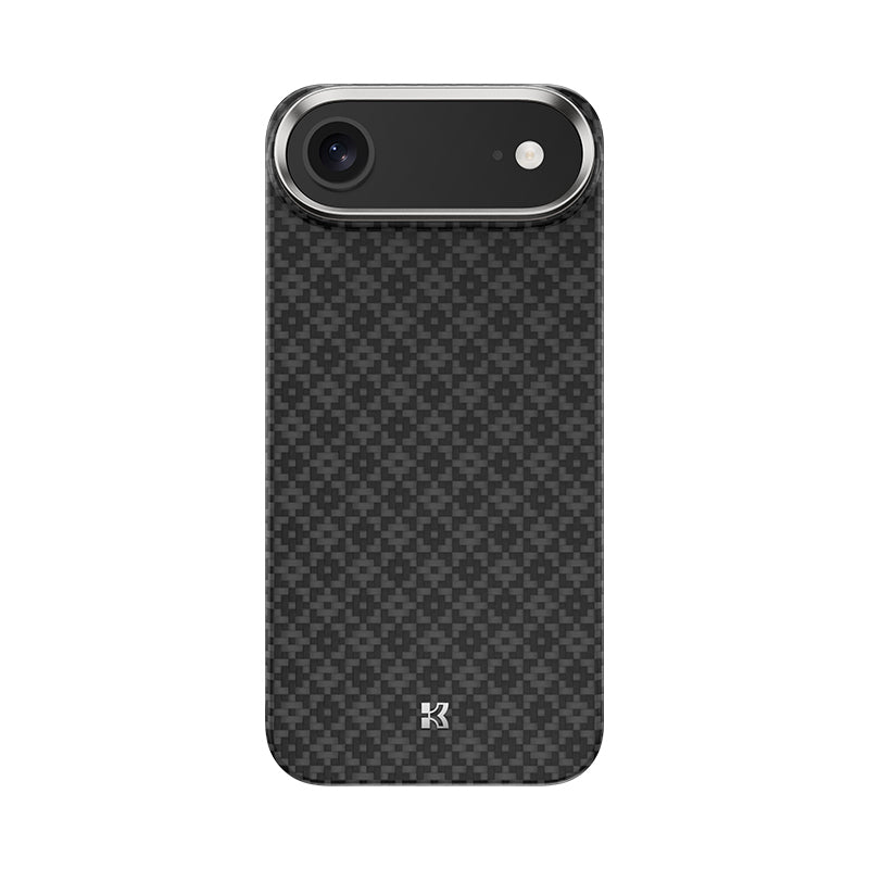 iPhone 17 Air Kılıf M-Safe Şarj Özellikli Benks ArmorAir ArmorGrid Serisi Kevlar Karbon Kılıf