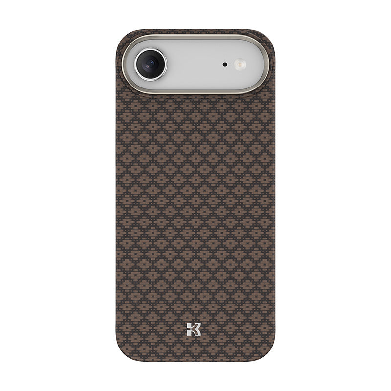 iPhone 17 Air Kılıf M-Safe Şarj Özellikli Benks ArmorAir ArmorGrid Serisi Kevlar Karbon Kılıf