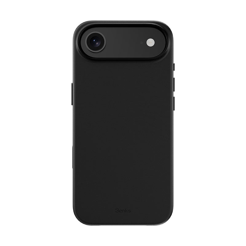 iPhone 17 Air Kılıf M-safe Şarj Özellikli Çizilmeye Dayanıklı Benks VitaPro Serisi PU Deri Kılıf