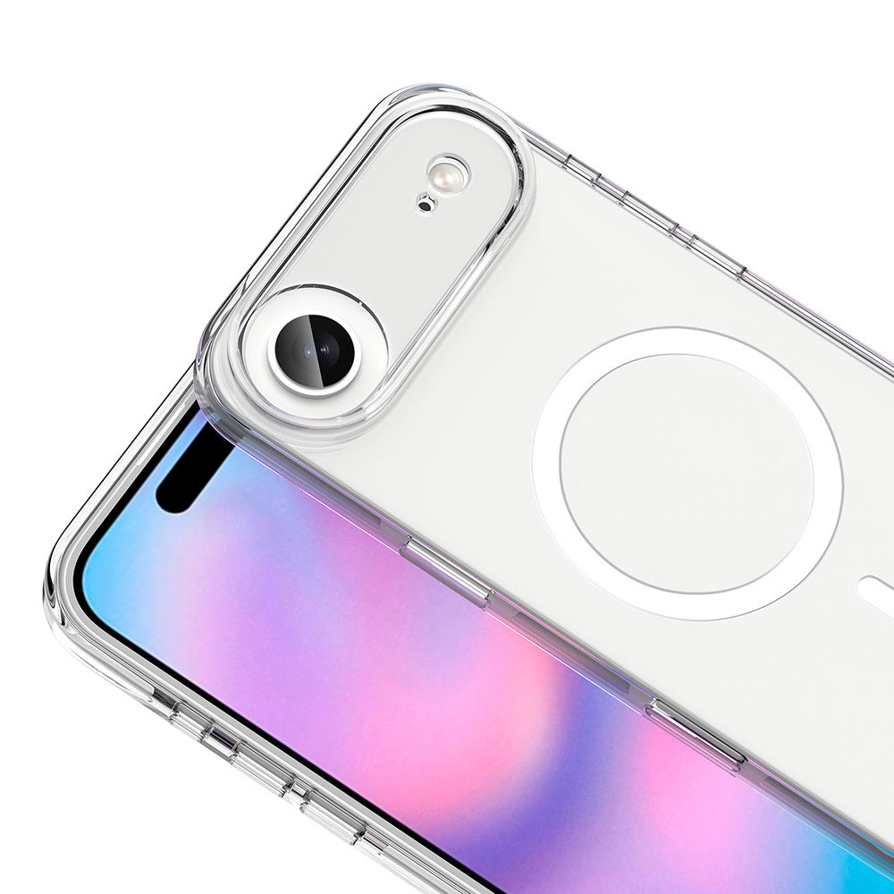 iPhone 17 Air Kılıf M-safe Şarj Özellikli Kamera Korumalı Zore Kripto Kılıf