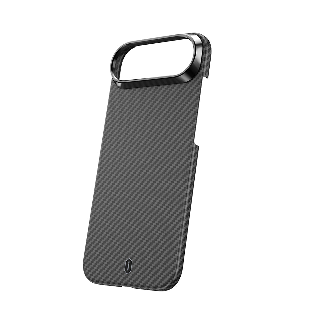 iPhone 17 Air Kılıf M-safe Şarj Özellikli Kamera Standlı Wiwu DCC-206 Aramid Air Kılıf