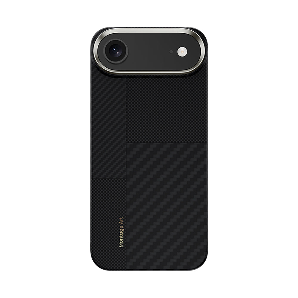 iPhone 17 Air Kılıf M-safe Şarj Özellikli Karbon Fiber Benks Montage ArmorAir Kevlar Kılıf