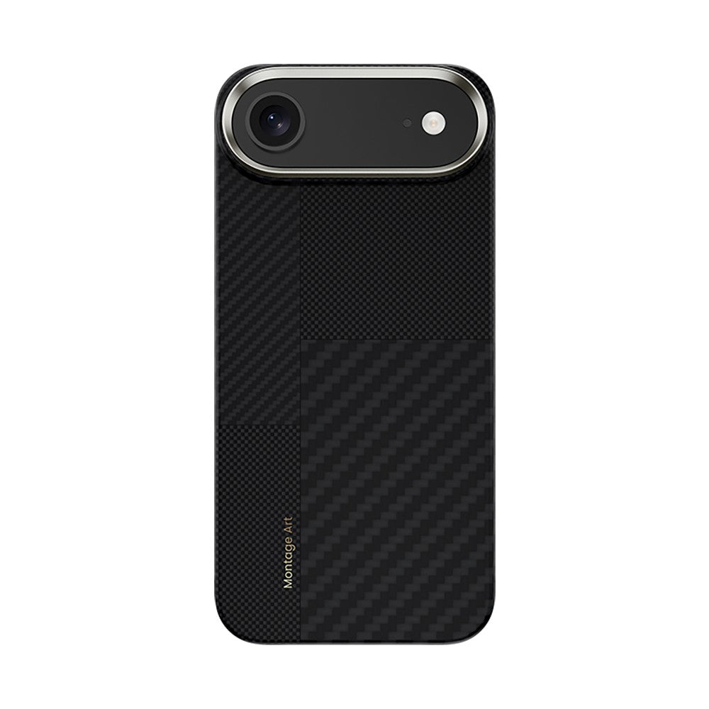 iPhone 17 Air Kılıf M-safe Şarj Özellikli Karbon Fiber Benks Montage ArmorAir Kevlar Kılıf