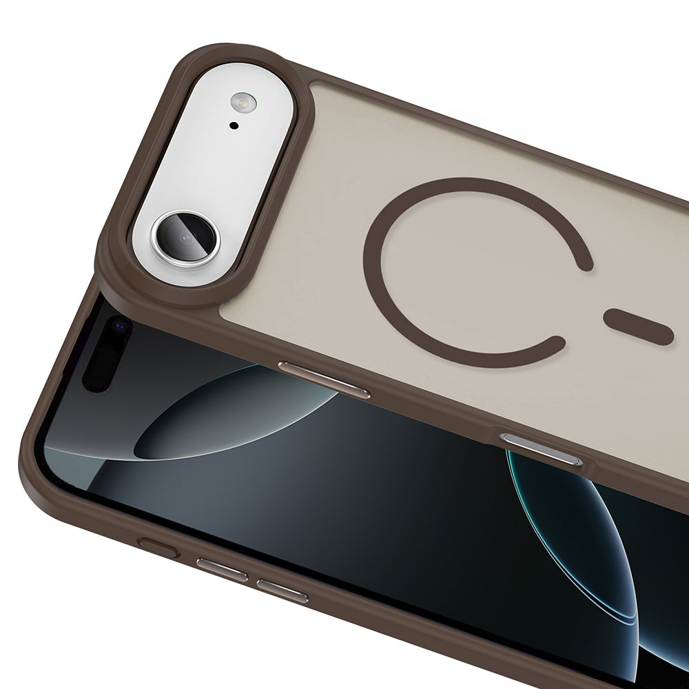 iPhone 17 Air Kılıf M-safe Şarj Özellikli Mat Arka Yüzey Zore Sio Kılıf