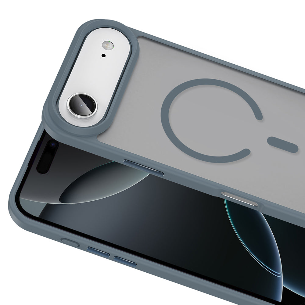 iPhone 17 Air Kılıf M-safe Şarj Özellikli Mat Arka Yüzey Zore Sio Kılıf