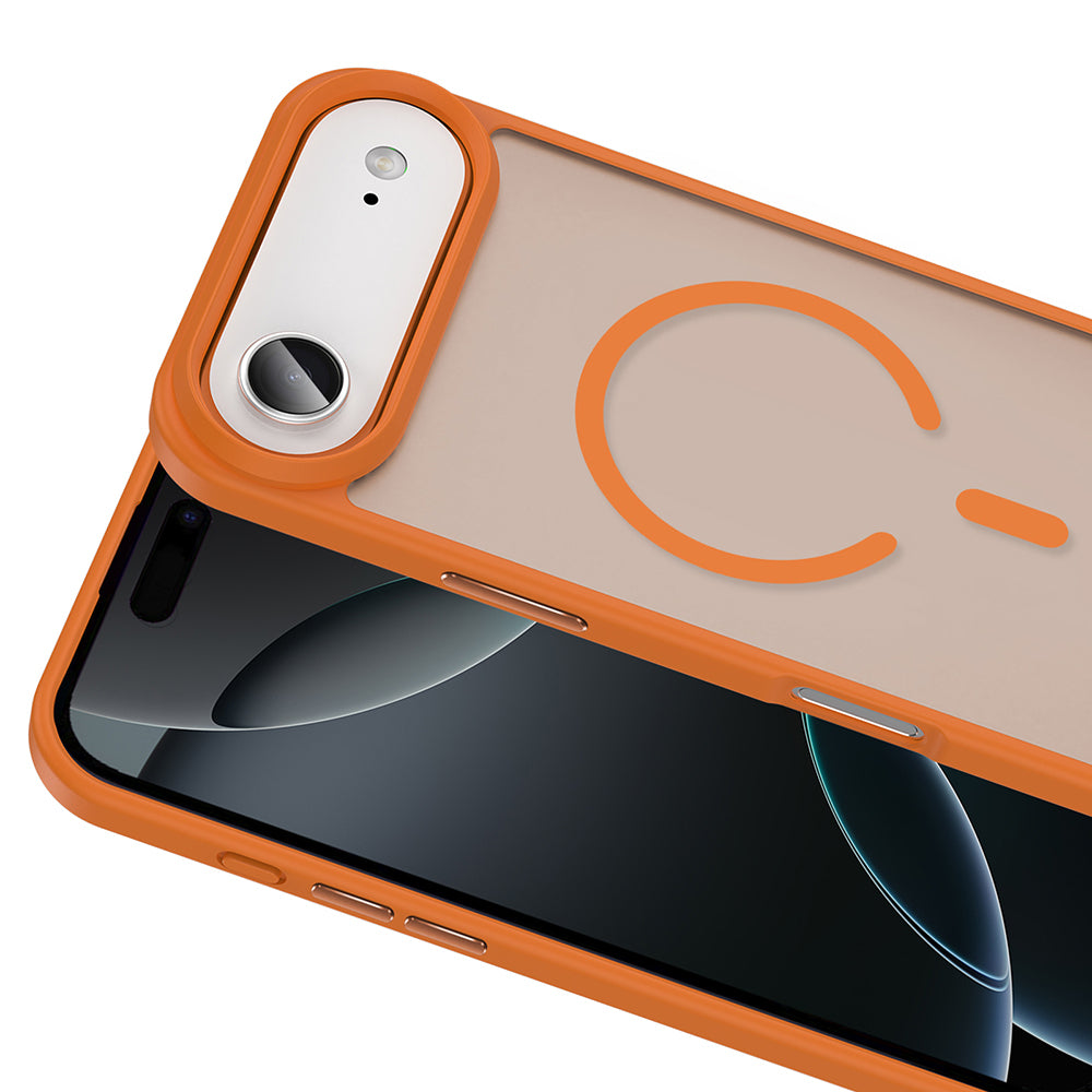 iPhone 17 Air Kılıf M-safe Şarj Özellikli Mat Arka Yüzey Zore Sio Kılıf