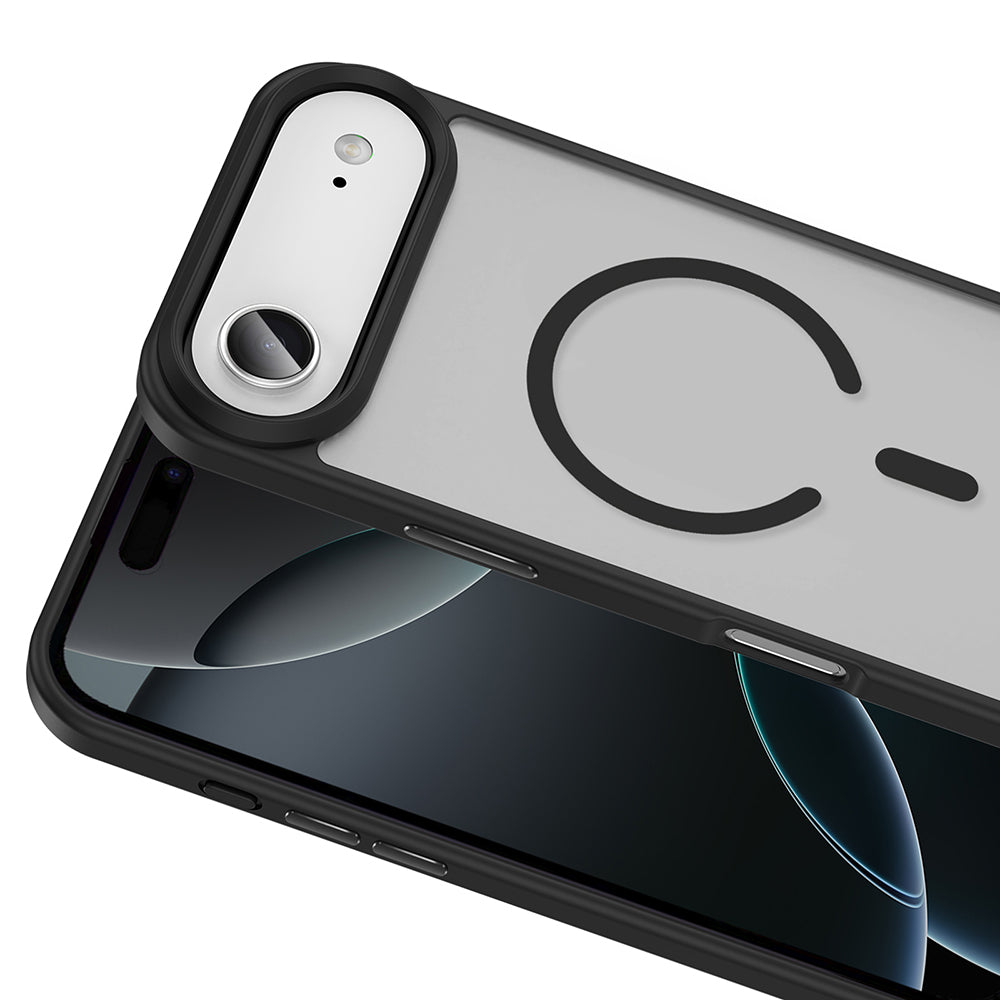 iPhone 17 Air Kılıf M-safe Şarj Özellikli Mat Arka Yüzey Zore Sio Kılıf