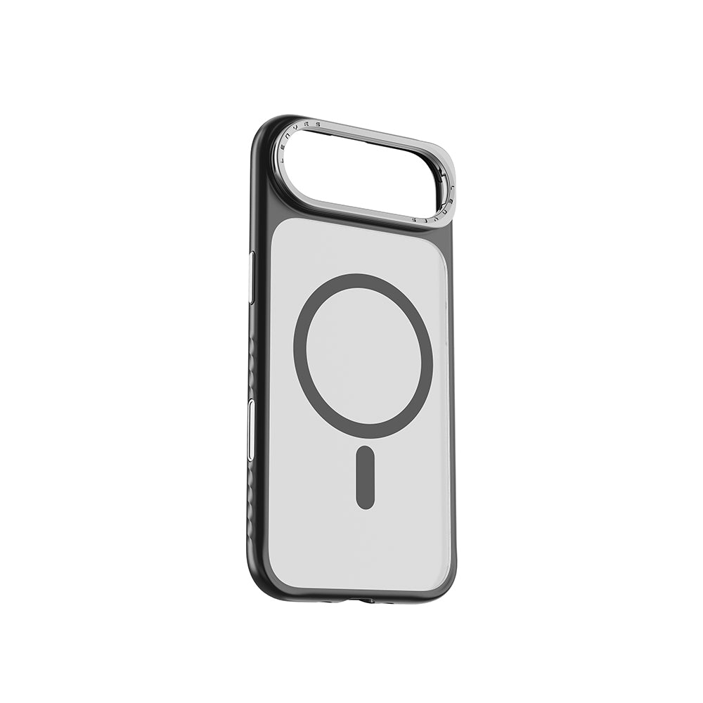 iPhone 17 Air Kılıf M-safe Şarj Özellikli Metal Kamera Standlı Lenyes CK226 PC Kılıf